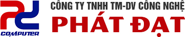 Logo mobile vi tính phát đạt