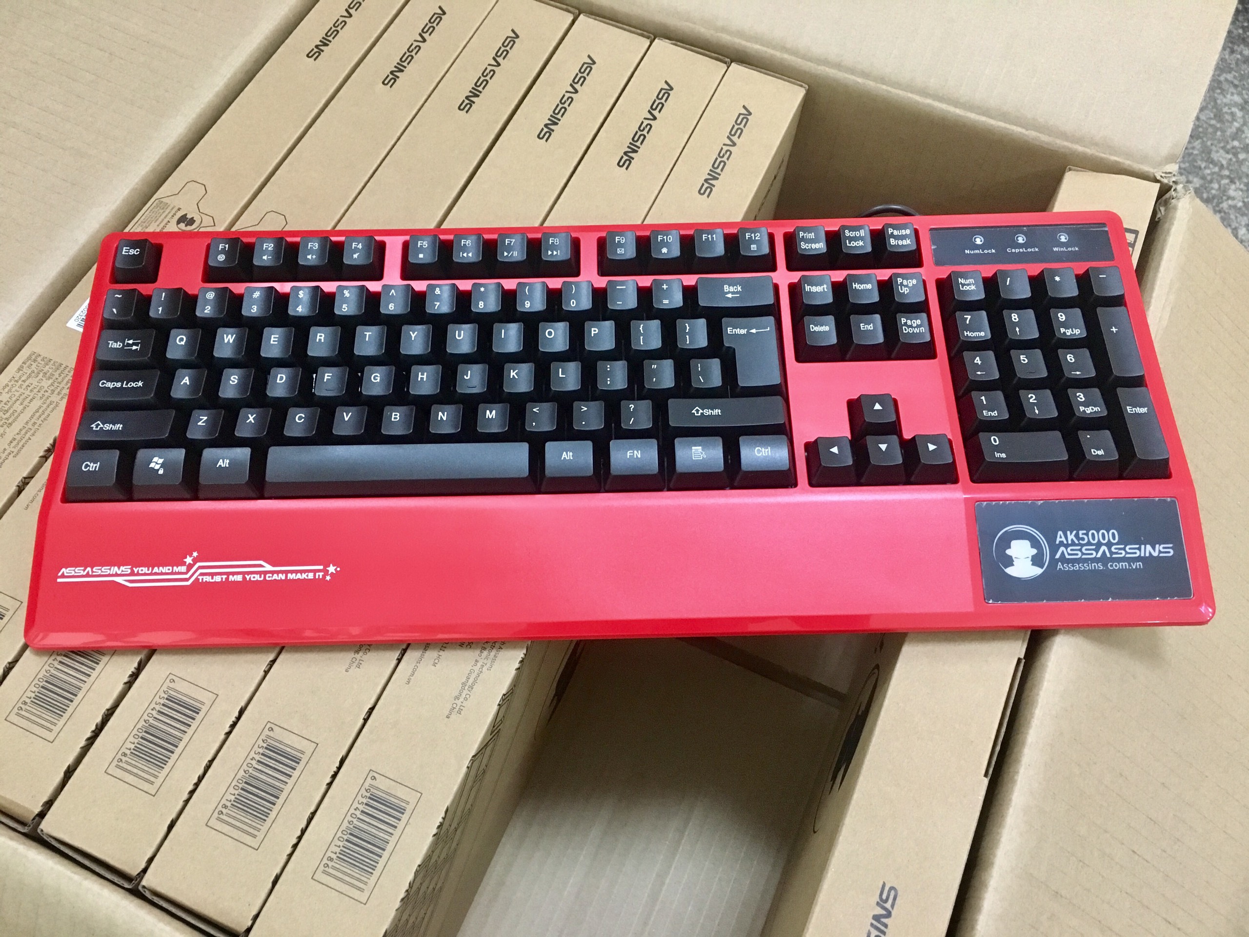 Bàn phím AK5000 Không LED