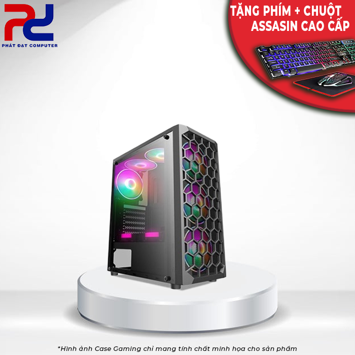PC-GAMING PD05 / CPU i5 12400F | RAM 16GB | SSD NVME 512GB | VGA GIGA 2060 6GB
