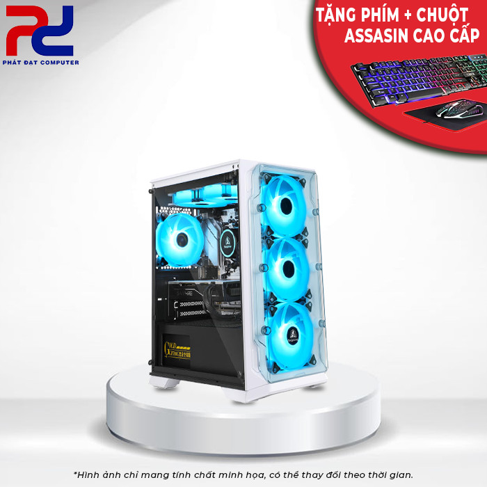 PC-GAMING PD06 / CPU i3 12100F | RAM 16GB | SSD NVME 512GB | VGA GIGA 2060 6GB