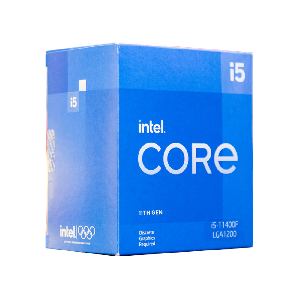 CPU Intel Core i5-11400F (6C/12T, 2.60 GHz Up to 4.40 GHz, 12MB, LGA 1200) - NEW FullBox Chính hãng, Bảo hành 36 tháng