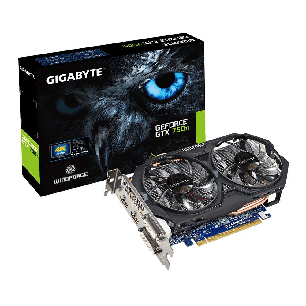 GIGA GTX 750ti-2G DDR5 *2FAN (GV-N75TOC-2GI )