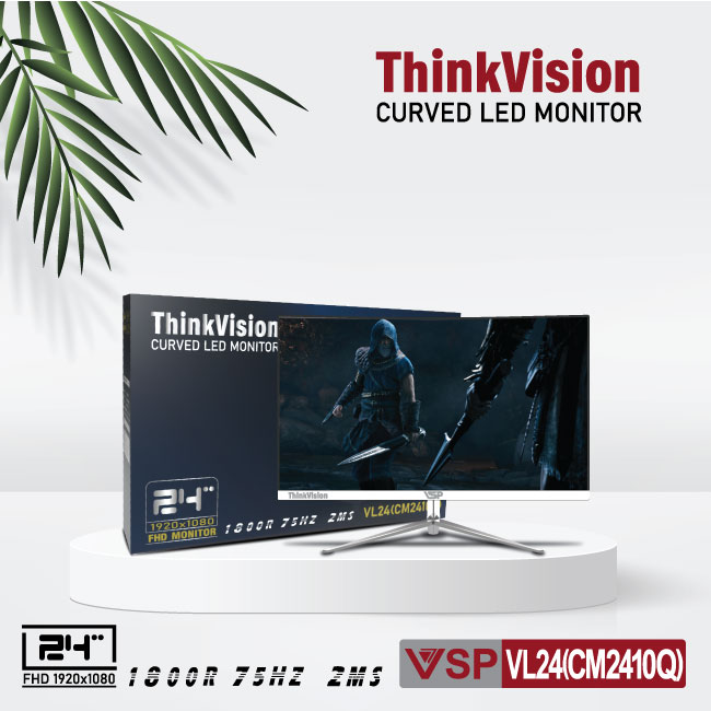 Màn Hình LCD VSP 24VL ( CM2410Q) 24INCH / IPS LED / FullHD / 75Hz - NEW FullBox Chính Hãng , Bảo Hành 24 tháng
