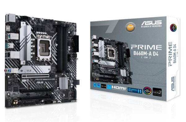 Mainboard Asus PRIME B660M-A D4 CSM (4 Khe Ram )