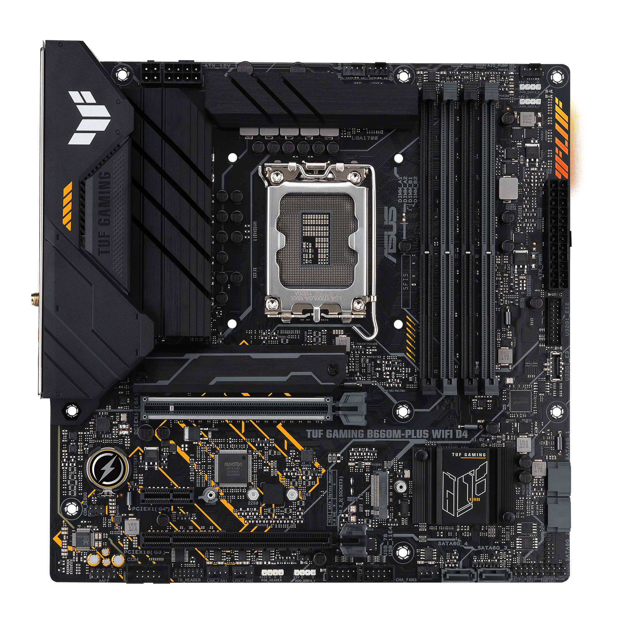 Mainboard Asus TUF Gaming B660M-Plus D4 ( WI-FI)