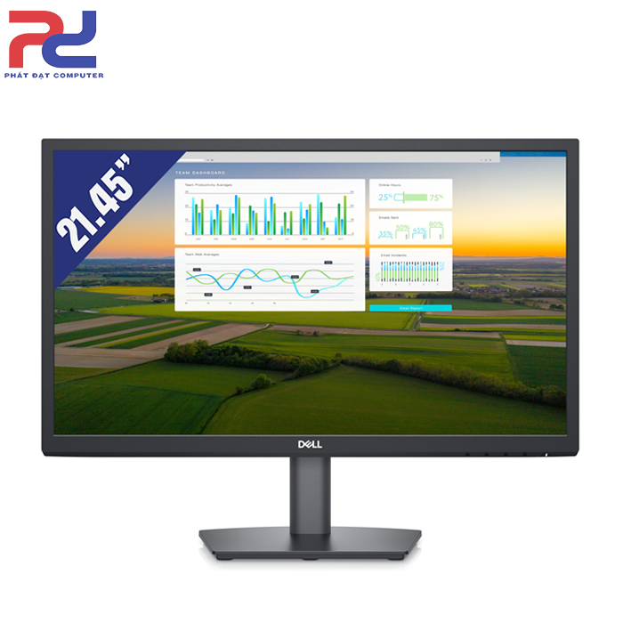 Màn hình LCD DELL E2222H 22 INCH | FHD | VA | 60Hz | 10ms - NEW FullBox Chính Hãng, Bảo Hành 24 tháng