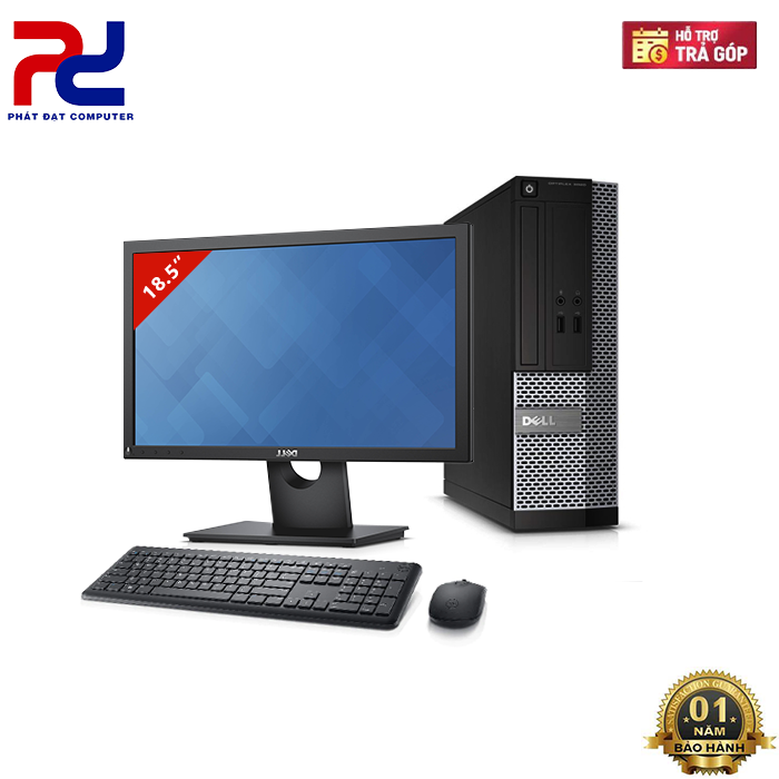 Máy bộ Dell Optiplex 3020SFF - CPU I5 4570 / ram 8gb / ssd 256gb hàng renew fullbox 99%