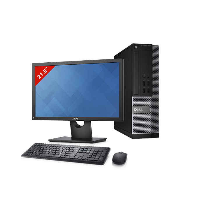 Máy bộ DELL  Optiplex 7010SFF  I5 3470 / RAM 8GB / SSD 1288 GB - RENEW Chính Hãng, Bảo Hành 12 tháng