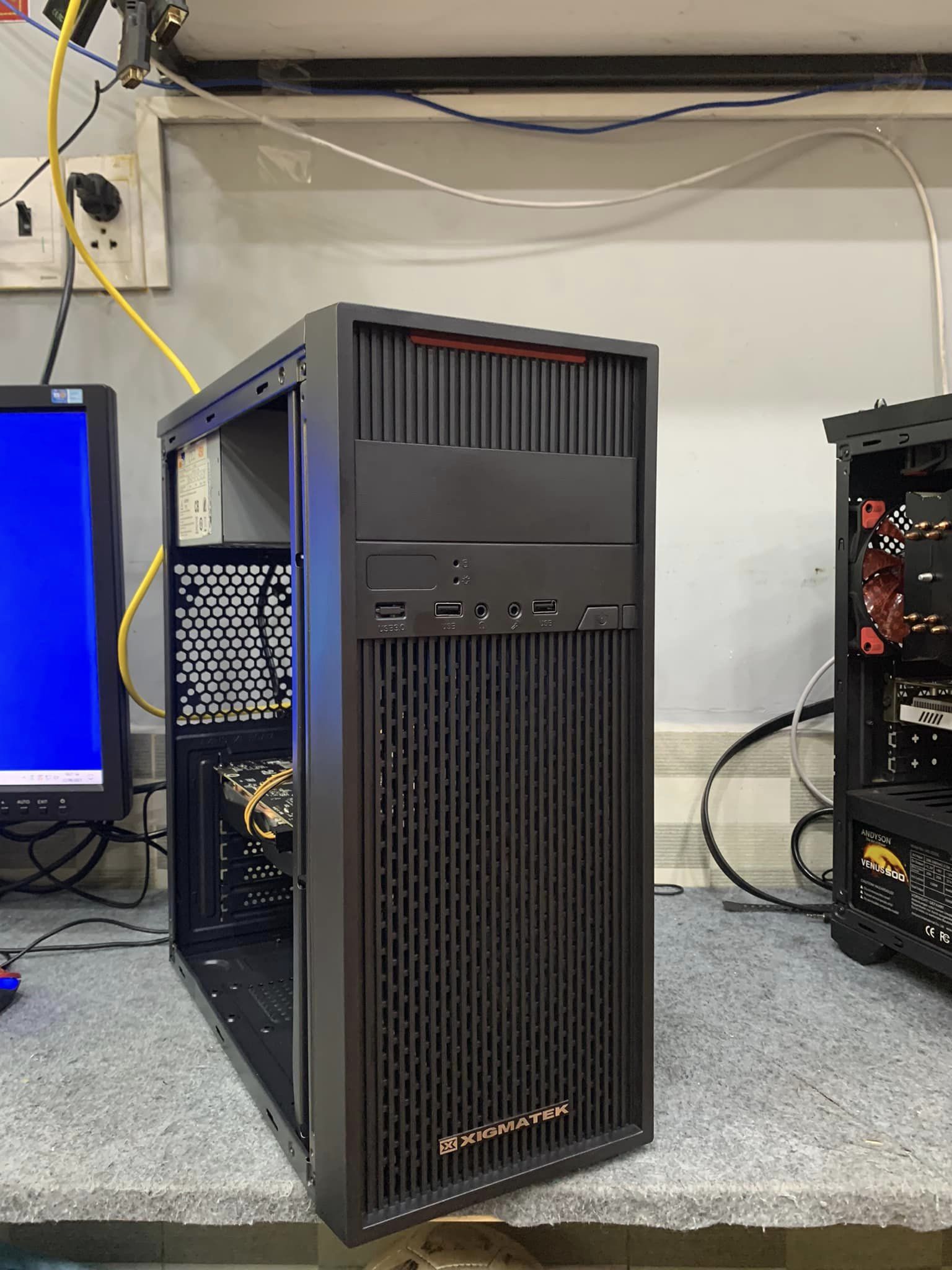 Máy tính văn phòng cấu hình H81 / CPU i5-4670 / Ram 8gb buss 1600 / ssd 128gb / Hdd 500gb / vga GTX 950 2gb / PSU 500w