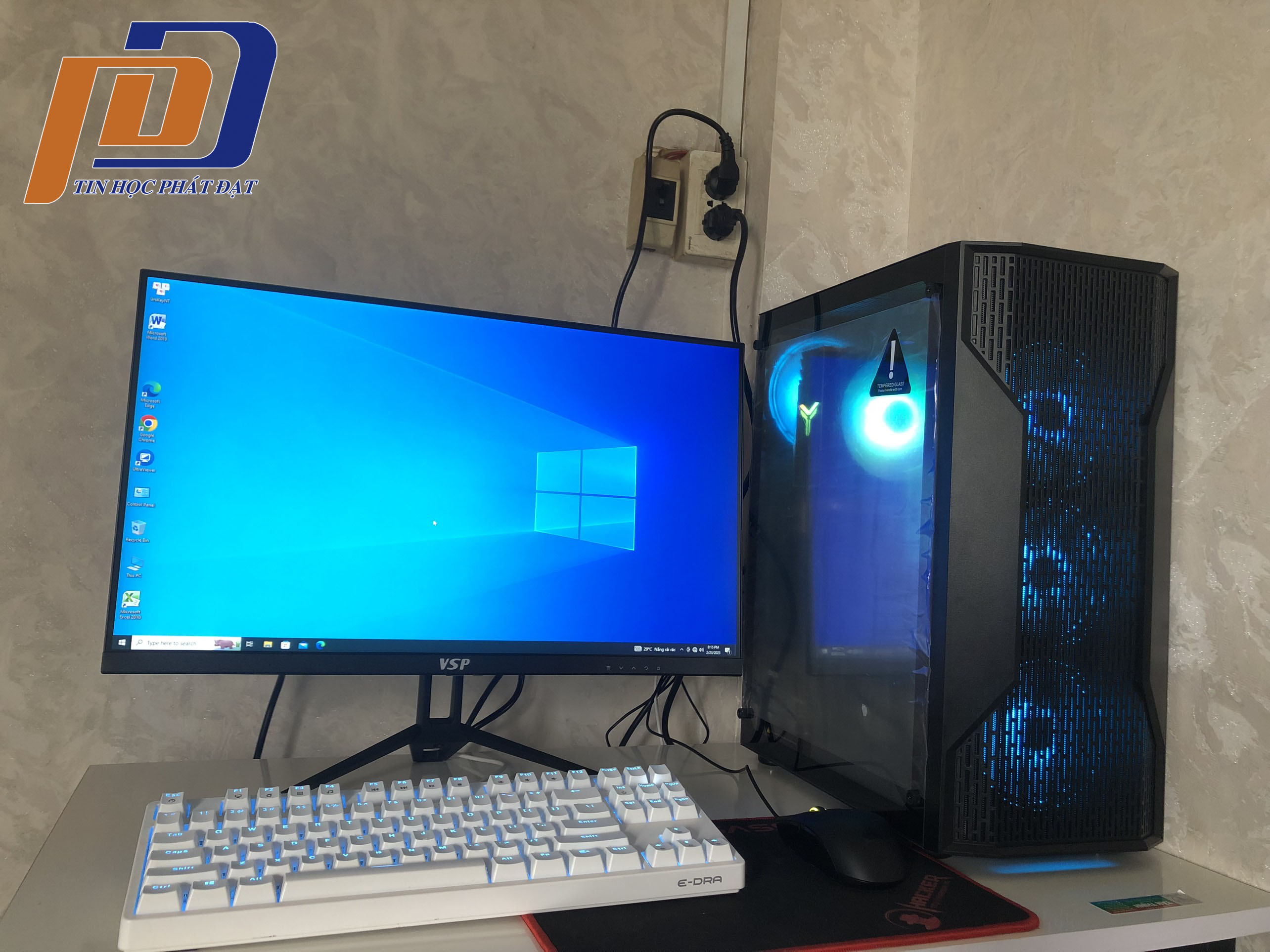 PC-GAMING PD02 / CPU i5 6500 | RAM 8GB | SSD 256GB | VGA 1050ti 4GB