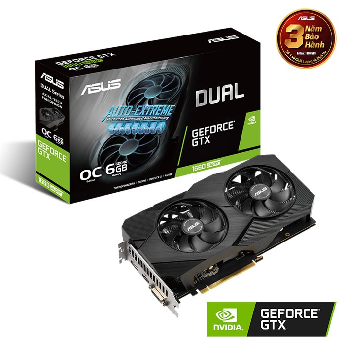 VGA Asus TUF GTX 1660S- O6G -Gaming Super