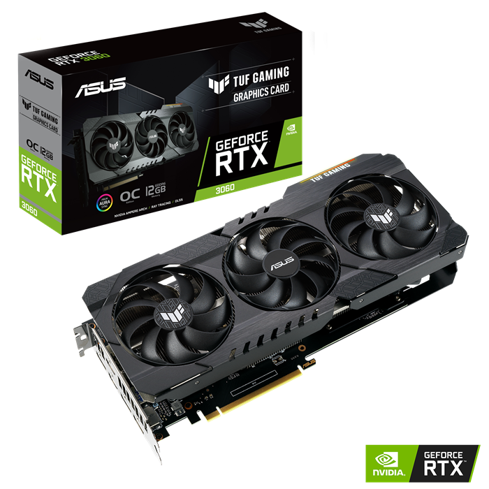 VGA Asus TUF RTX3060-O12G-V2-Gaming