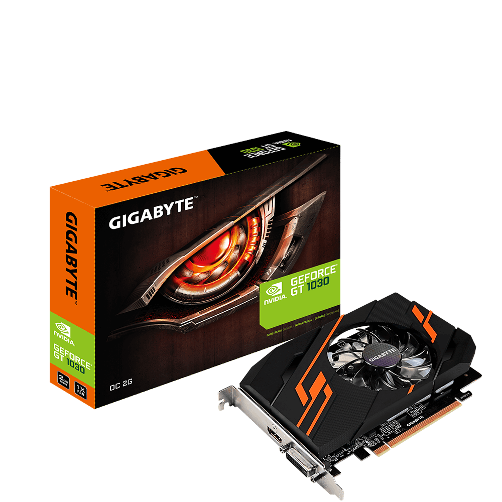 VGA Gigabyte GT 1030 2GB GDDR5 OC (GV-N1030OC-2GI)